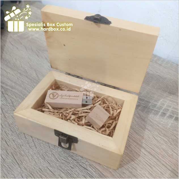 Box Kayu Tutup Atas Spesialis Gift Box Custom