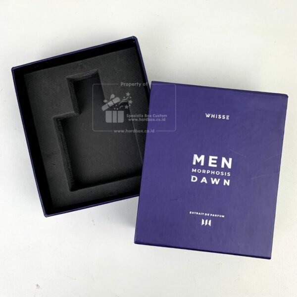 Packaging Box Hardbox Dengan Model Geser Drawer Custom Logo Gold Silver Foil 8