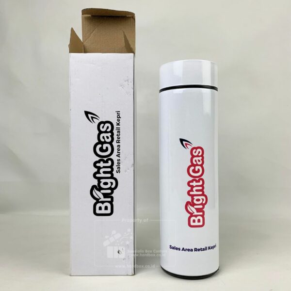 Packaging Box Untuk Botol Tumbler Berbahan Softbox Karton Custom Logo 6