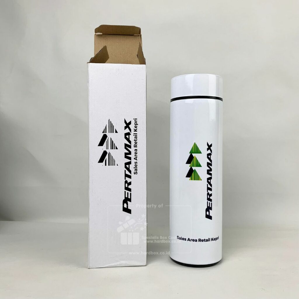 Packaging Box Untuk Botol Tumbler Berbahan Softbox Karton Custom Logo 8
