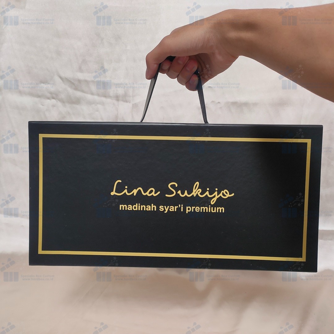 packaging hardbox handbag 2 ink