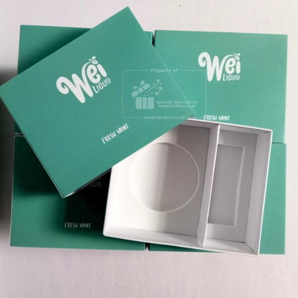 Packaging Berbahan Hardbox Dengan Model Geser dan Terdapat Sekat Dibagian Dalam 6