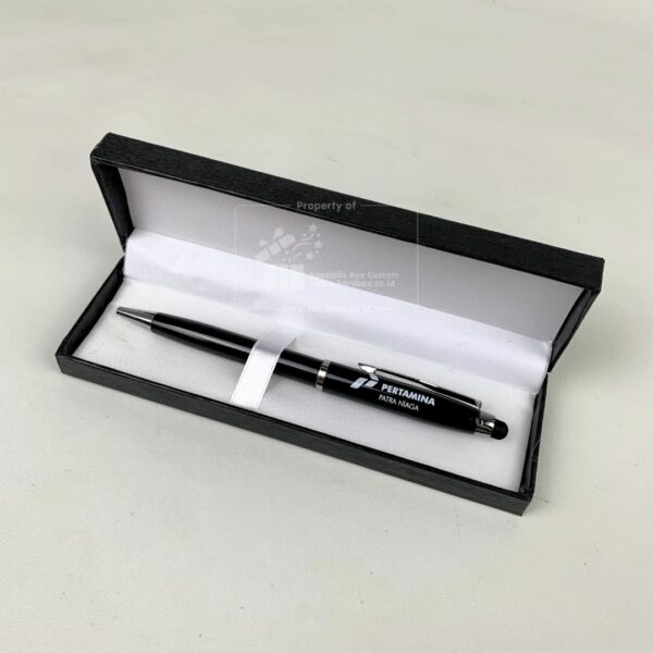 Packaging Hardbox Untuk Pulpen Bolpoin Dengan Busa dan Custom Logo 3