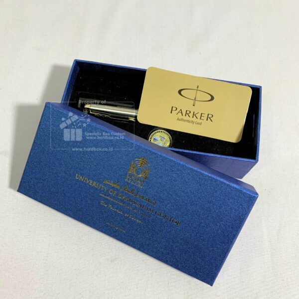 Packaging Hardbox Untuk Pulpen Bolpoin Dengan Busa dan Custom Logo 5
