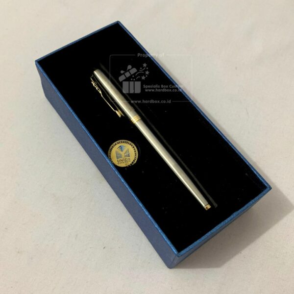 Packaging Hardbox Untuk Pulpen Bolpoin Dengan Busa dan Custom Logo 6