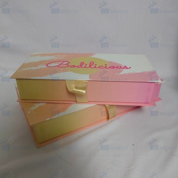 packaging hardbox tutup model buku 9 ink