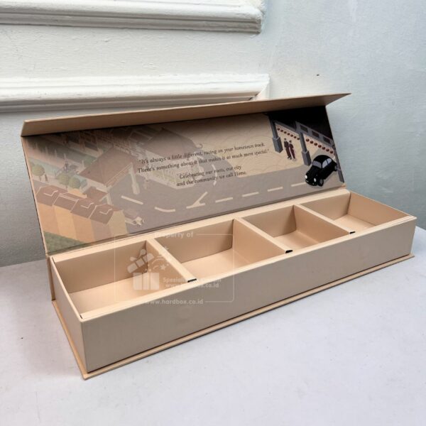 Packaging Berbahan Hardbox Model Magnet Dengan Sekat Pada Bagian Dalam (1)