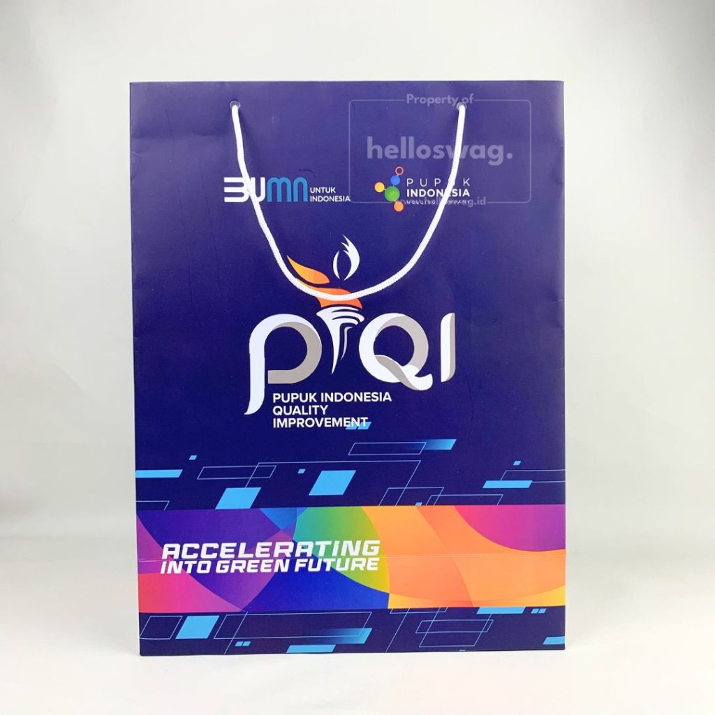 Tas Berbahan Paperbag Untuk Souvenir Dengan Custom Desain dan Logo 8